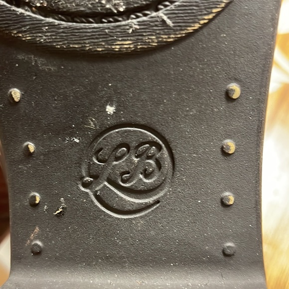 Women's LUCKY BRAND Basil rubber side zip animal print bootie. Size 7 - Picture 6 of 8